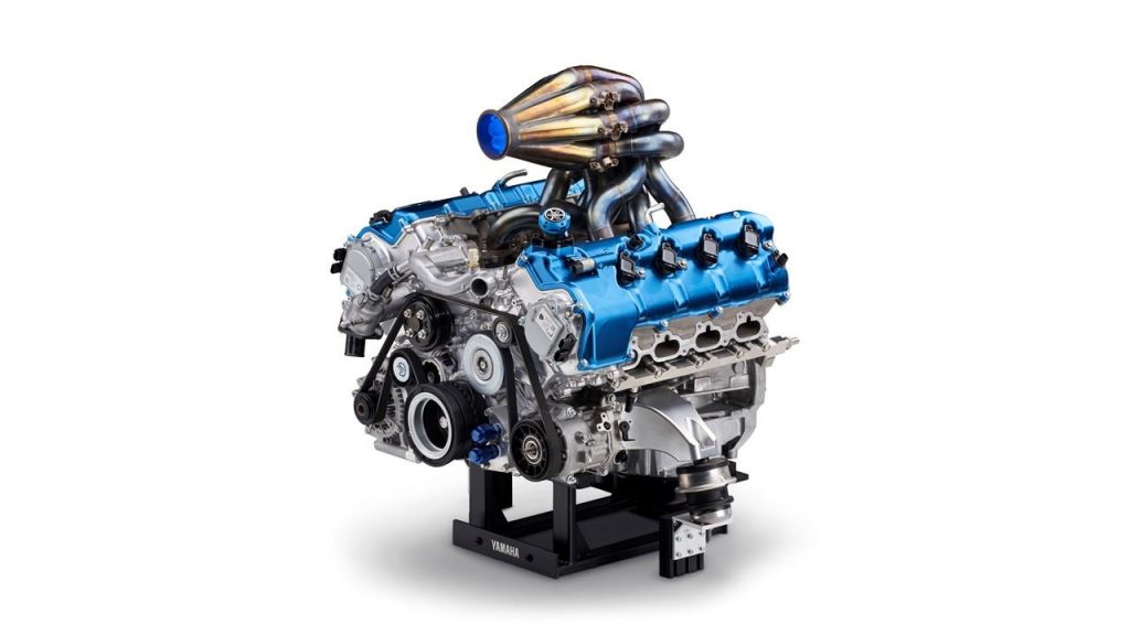 Yamaha ontwikkelt V8 op waterstof