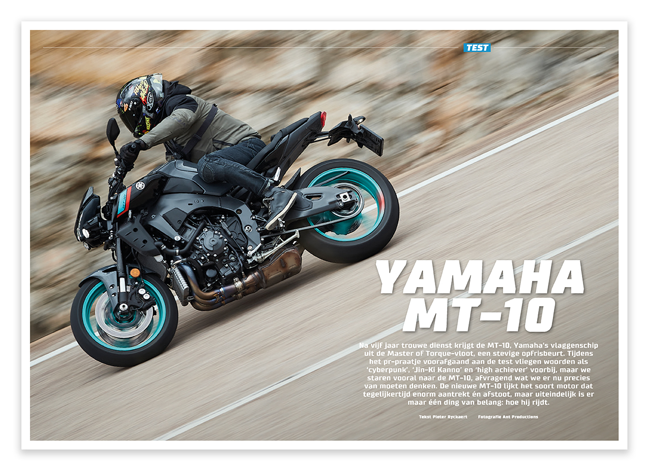 KicXstart april 2022 Yamaha MT-10