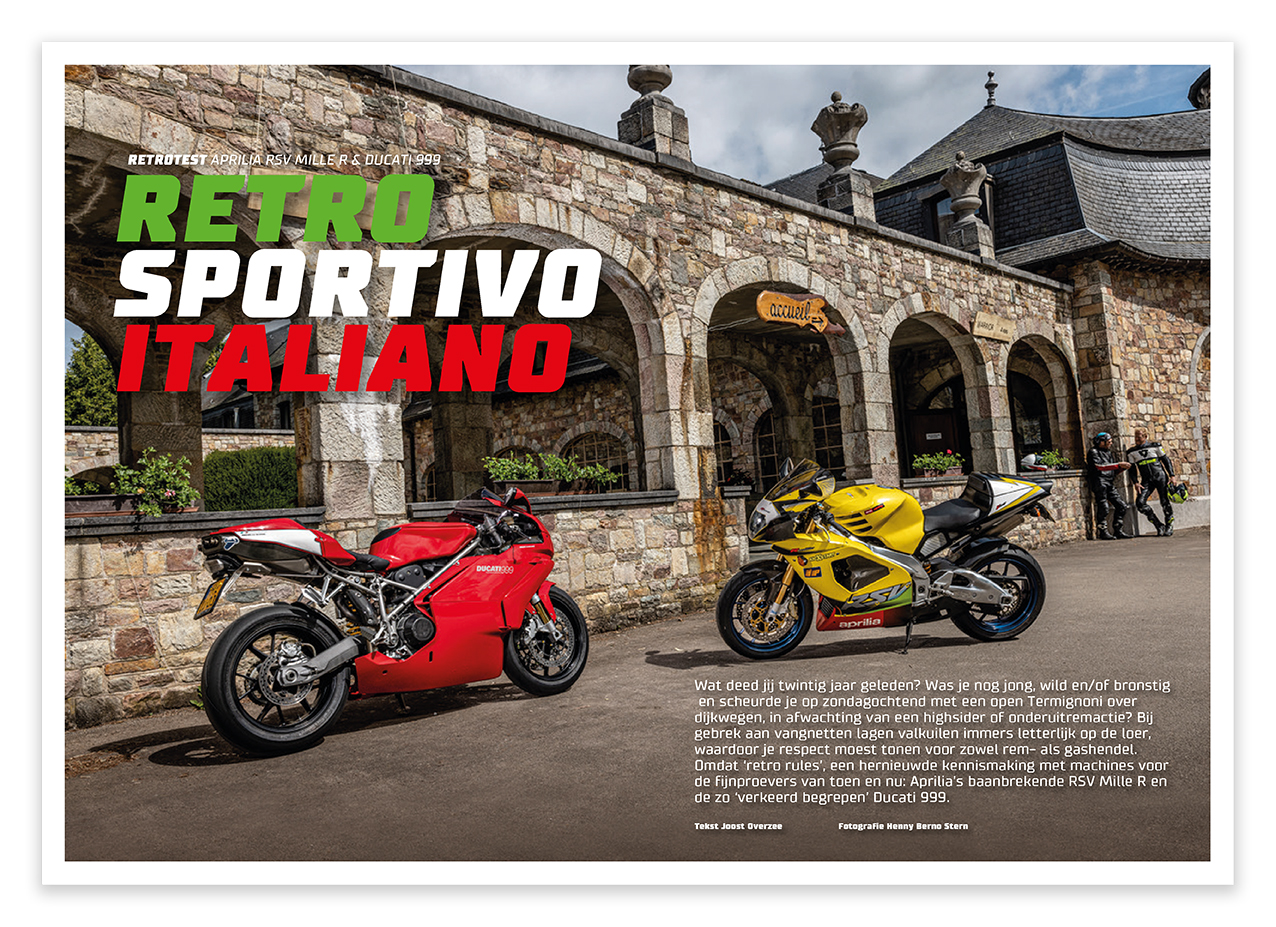 Aprilia RSV Mille R Ducati 999